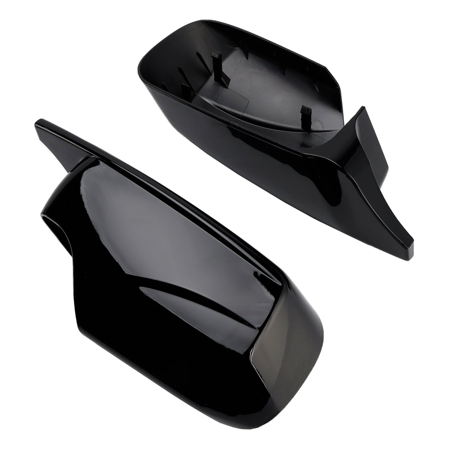 2 pezzi Copri specchietti laterali per auto stile M per BMW E46 Berlina E39 4DR 1998-2005