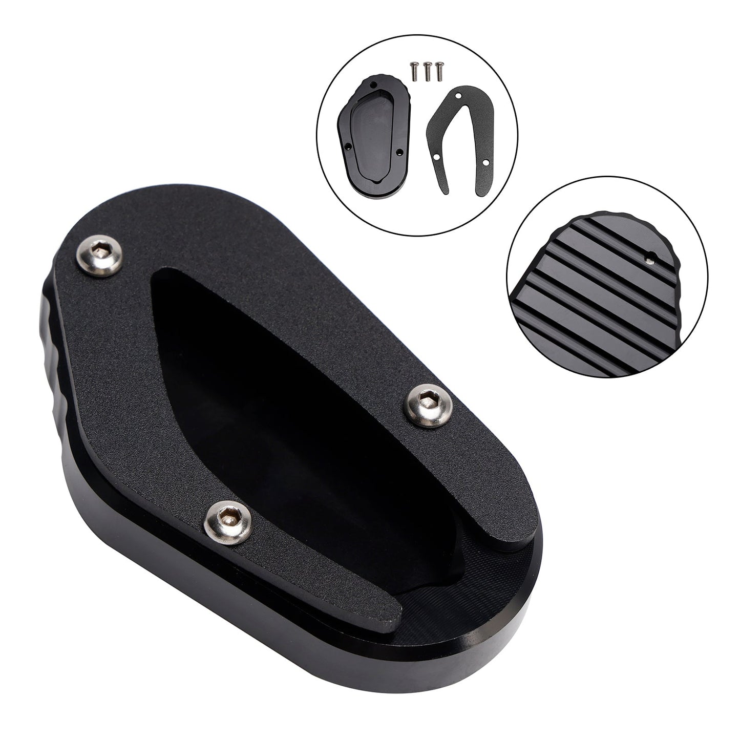 Piastra di estensione per cavalletto adatta per Bonneville T100 Street Scrambler 900 2018-2023