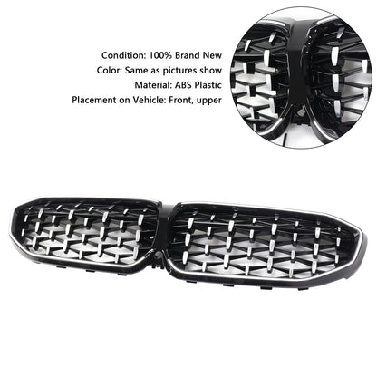 Griglia a doppio rene con diamante cromato BMW Serie 3 G20 2019-2022 51138072085