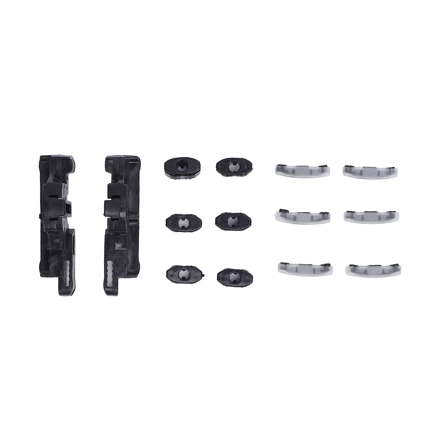 Kit di riparazione con 14 clip per staffa scorrevole del tettuccio apribile per Jeep Renegade 15-21