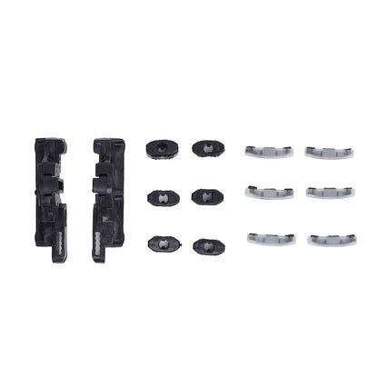 Kit di riparazione con 14 clip per staffa scorrevole del tettuccio apribile per Jeep Renegade 15-21