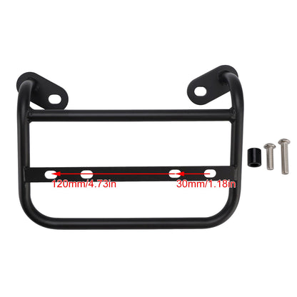 Staffa di montaggio per supporto borsa laterale BMW R12 2024-2025, acciaio nero, sinistra + destra