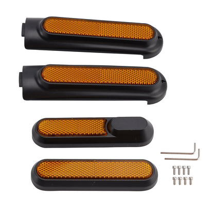 Set di 4 coperture laterali per scooter con catarifrangente posteriore per Xiaomi 4 Pro (1a generazione)