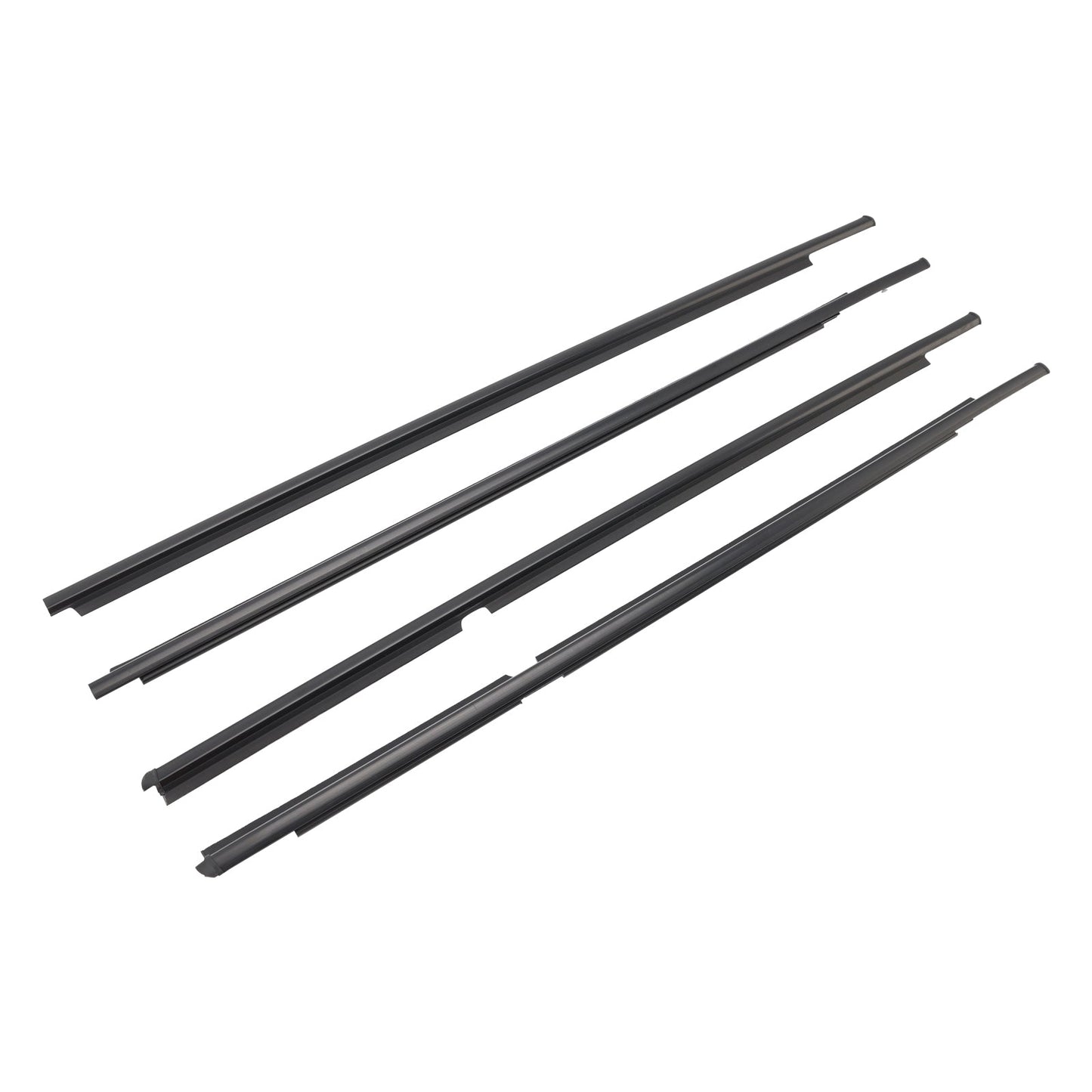 Guarnizione esterna per cintura in vetro della portiera Toyota Yaris Hatchback 2006-2013 (4 pezzi)