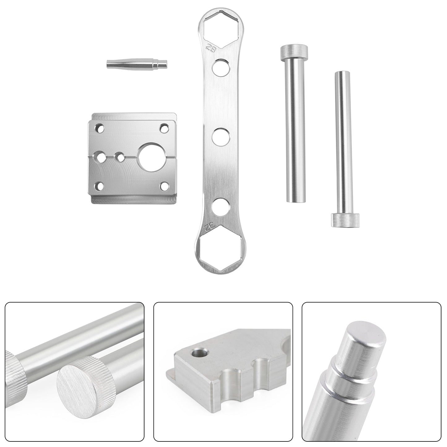 Per ricostruire/sigillare GRIP2 38 Kit di attrezzi per la manutenzione della forcella FOX GRIP - adatto per 36 38 &40