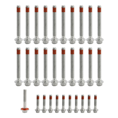 Kit bulloni guarnizione testata punterie NON AFM per GMC Savana 2500 6.0L 5967CC 364CID V8 OHV (16 valvole) dal 2008 al 2016, codice 12648846