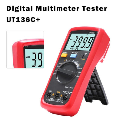 Multimetro digitale UT136C+ Tester Voltmetro CC Amperometro Ohm