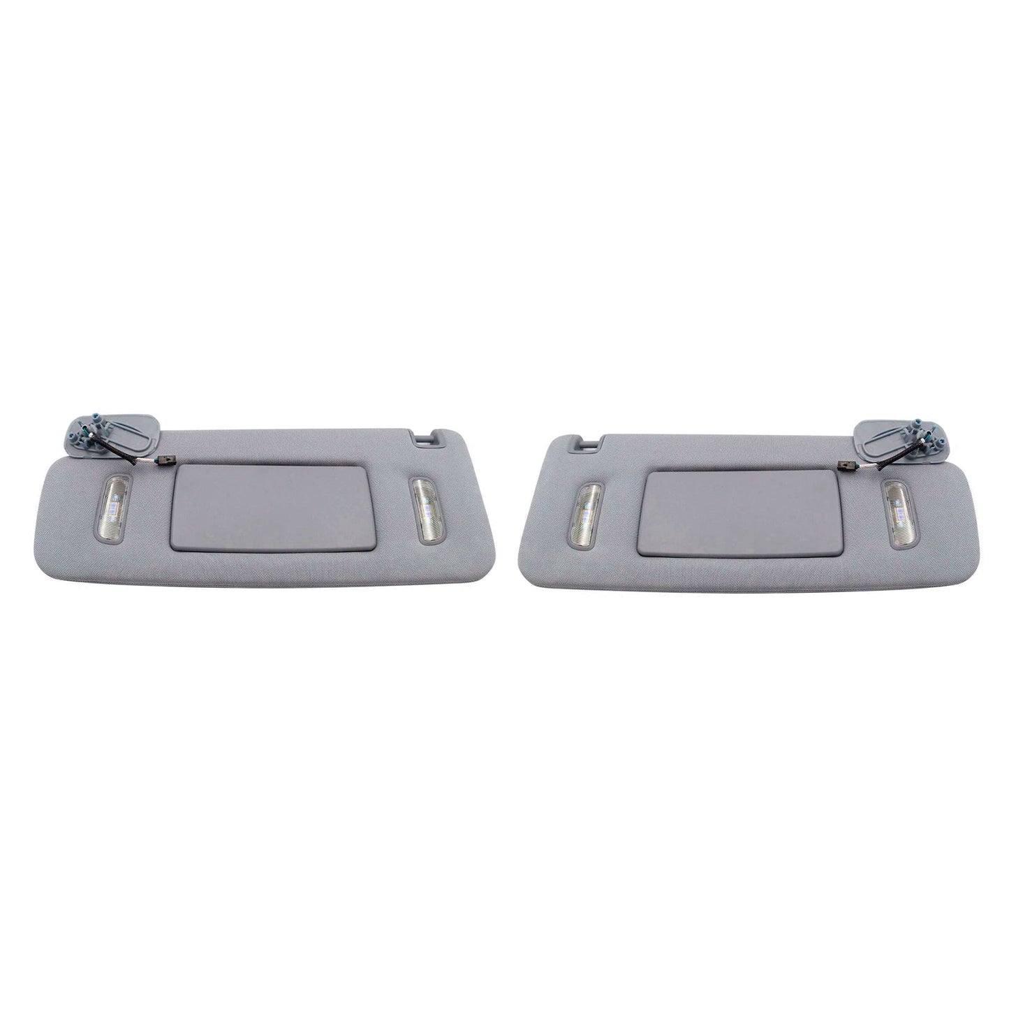 2 pezzi Visiera parasole grigia sinistra e destra 22870346 23459643 per Nissan Altima 2013-2018
