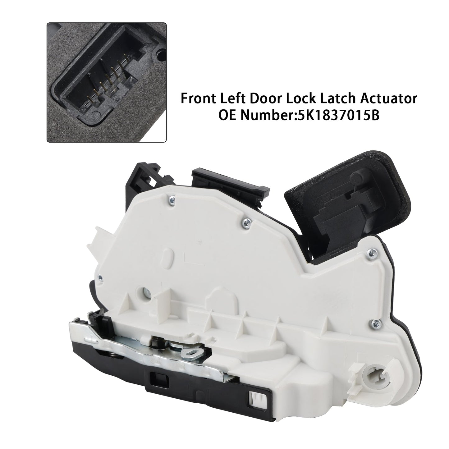 Attuatore di chiusura della portiera anteriore sinistra per VW Golf MK6/MK7 2012-2017 E-Golf 2015-2017