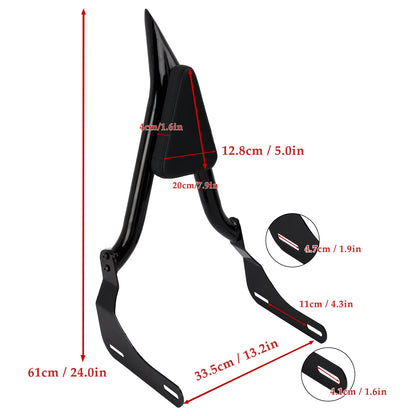 Schienale Sissy Bar passeggero per Honda CMX1100 2021-2024