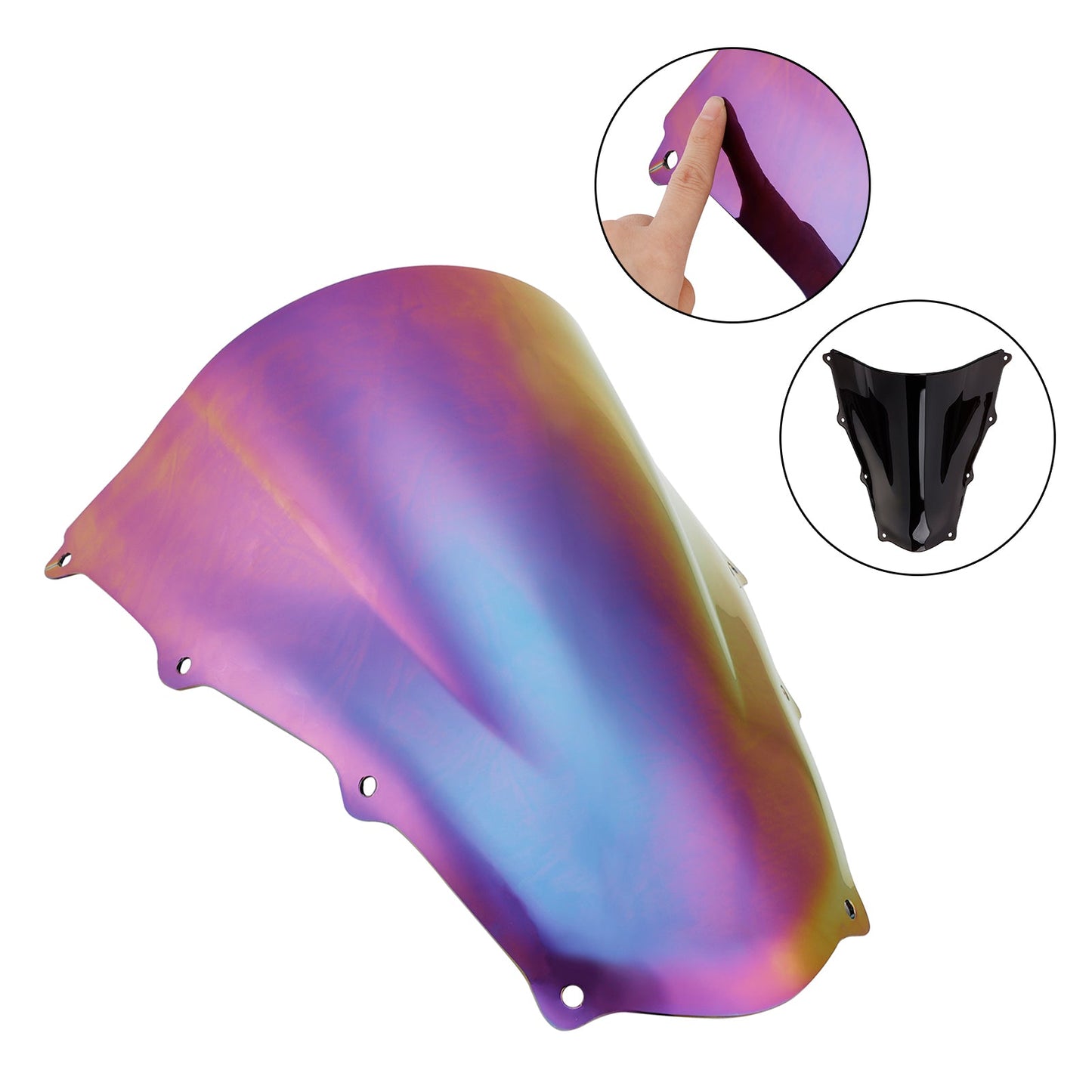Parabrezza Parabrezza adatto per Aprilia RSV1000 2003-2006