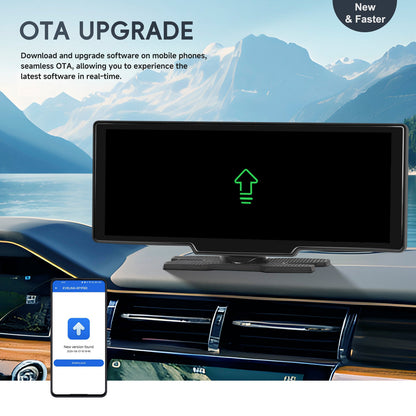 Sistema di navigazione per auto con display HD da 10,26 pollici, CarPlay, macchina all-in-one, telecamera a 12 LED