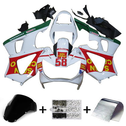 Kit carenatura iniezione Honda CBR929RR 2000-2001 Carrozzeria plastica ABS