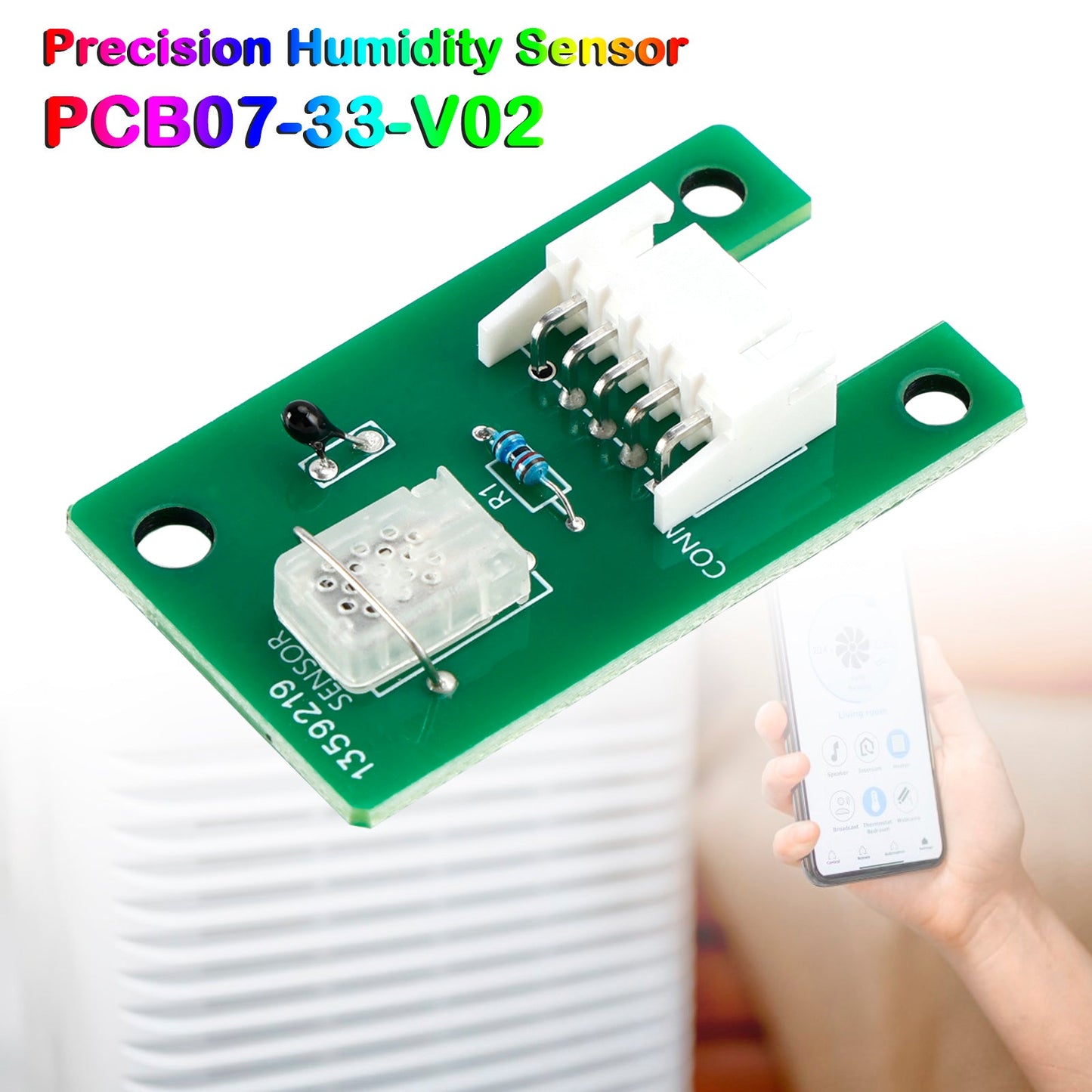 Sensore di umidità di precisione PCB07-33-V02 per deumidificatori Hisense da 50 a 70 pinte
