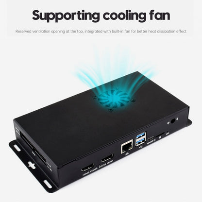 Modulo di elaborazione Raspberry Pi CM5 IO, scheda 5 IO, contenitore di dissipazione del calore in metallo