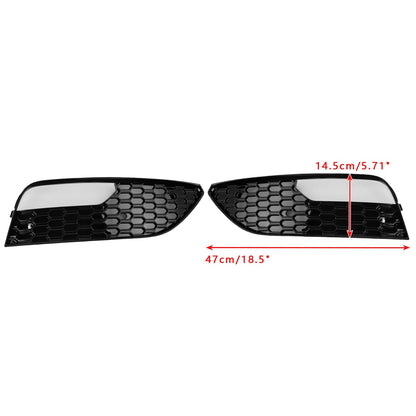 Griglia di copertura fendinebbia paraurti anteriore Audi A3 2012-2016 (2 pezzi)