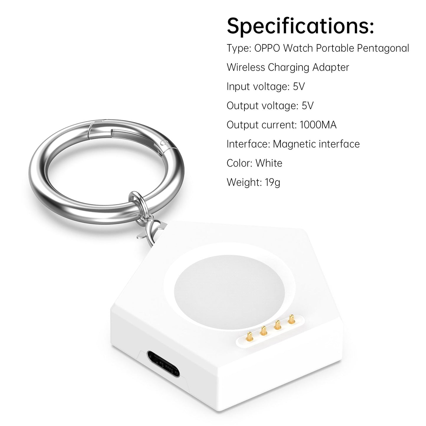 Cavo di ricarica Base di ricarica per Oneplus Watch 3/2 OPPO Watch X2/X/4 pro/3/3 pro