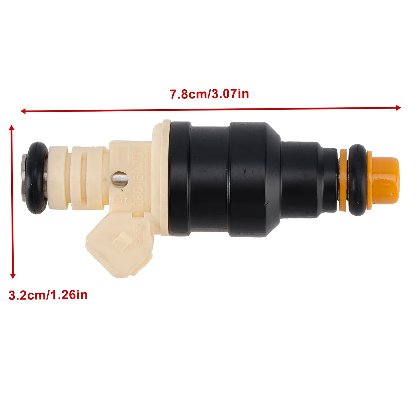 4 iniettori di carburante 0280150701 adatti per Ford Motorsport Escort RS Turbo Rst Beige