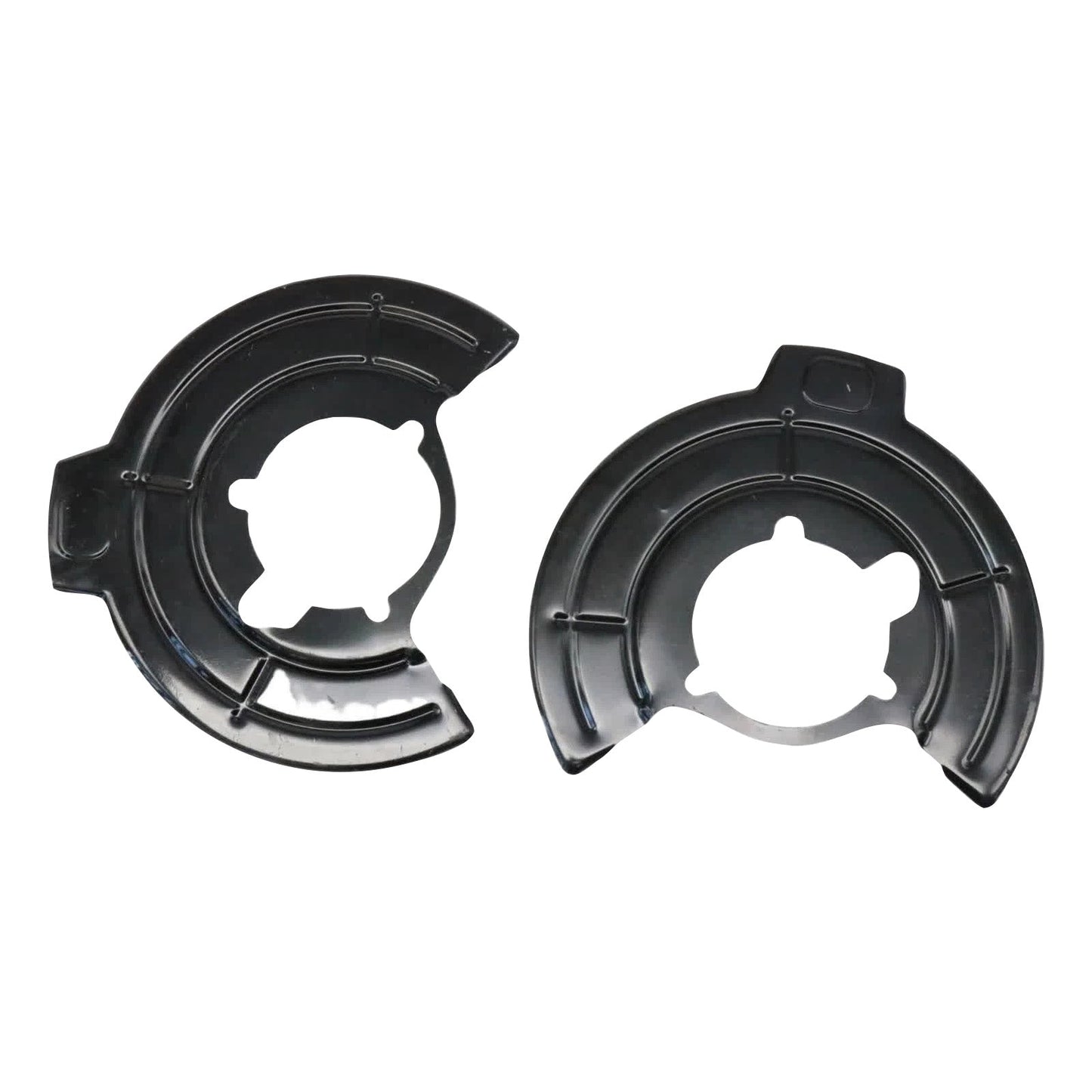 Protezioni antipolvere per freni sinistro e destro 68043286AB compatibili con Jeep Wrangler JK 2007-2018, colore nero.