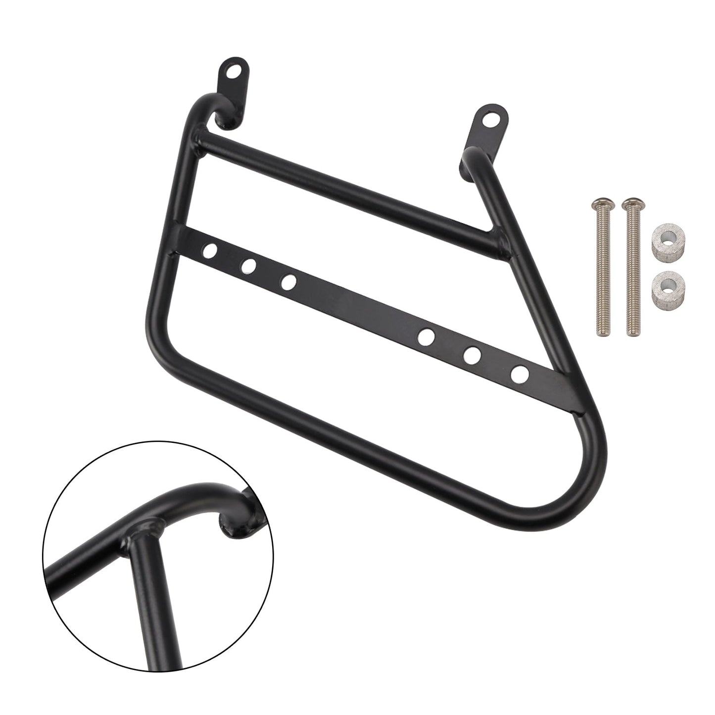 Supporto per borsa laterale Roral Enfield Meteor 350 2021-2024, nero
