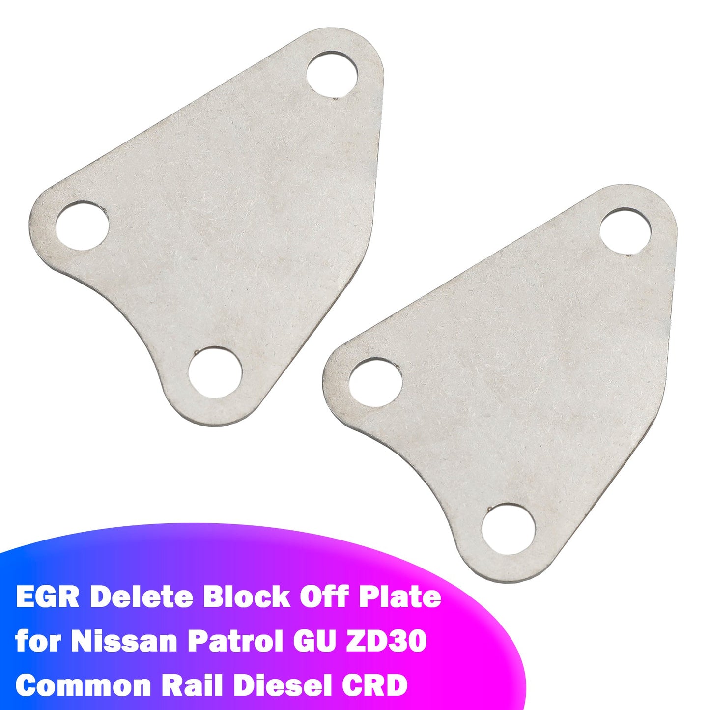 Piastra di blocco per eliminazione EGR per Nissan Patrol GU ZD30 Common Rail Diesel CRD