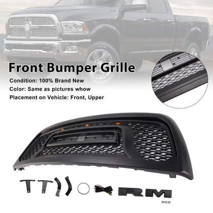 Dodge Ram 2500/3500 Laramie Limited 2010-2018 con griglia paraurti anteriore con luci a LED