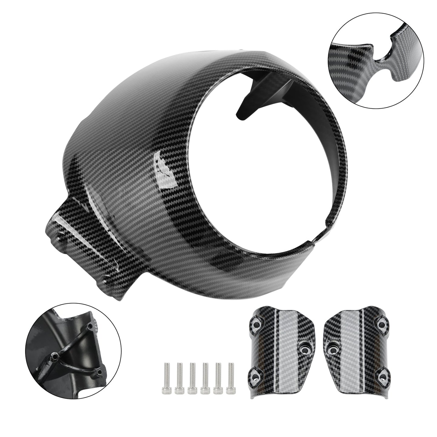 2015-2022 Indian Scout Parabrezza Lunetta del faro Carenatura superiore adatta per