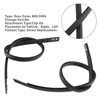 Modanatura del tetto sinistra + destra (2 pezzi) per Honda Civic 2012-2015