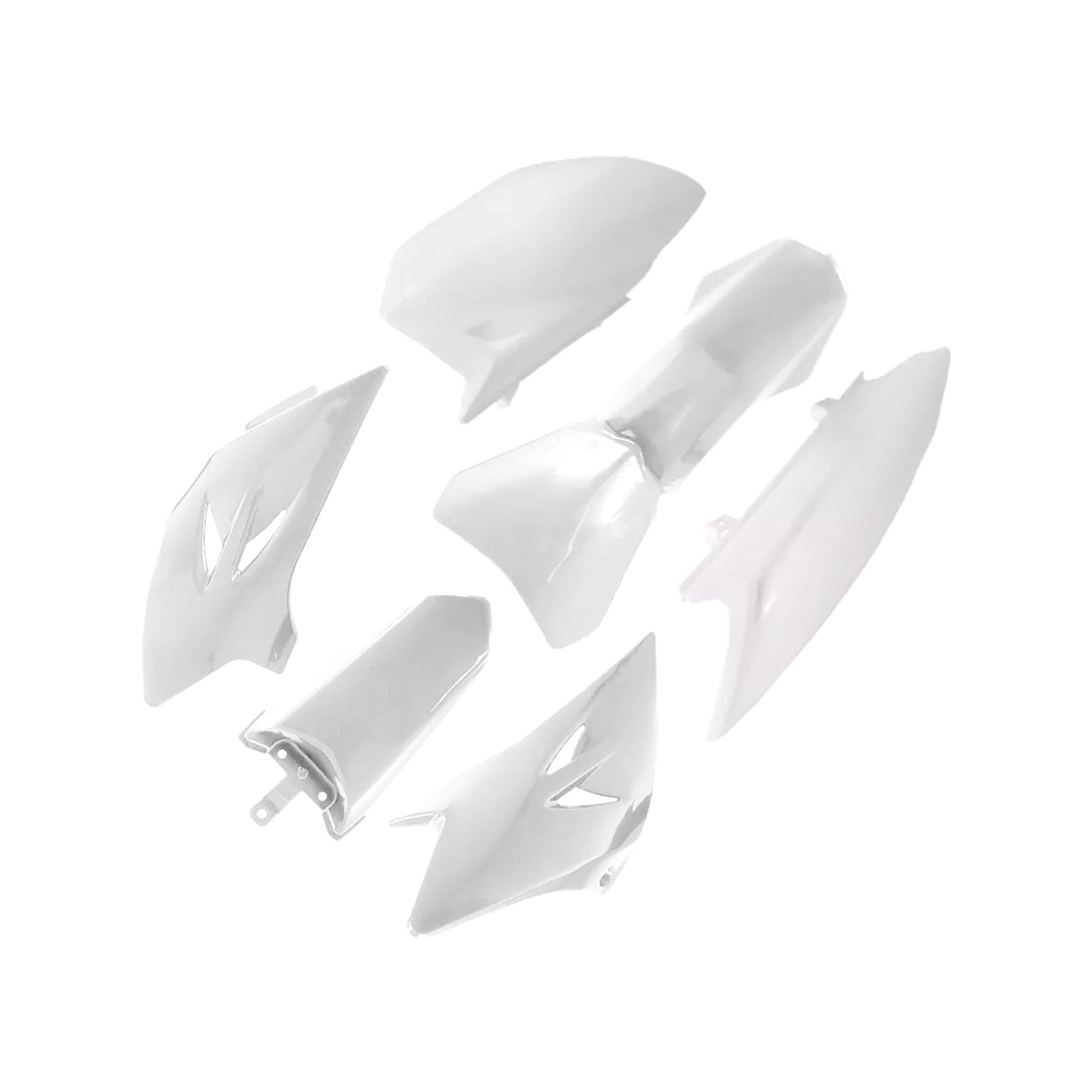 Kit plastiche per carrozzeria Yamaha TTR50 2006-2021, carenatura parafango anteriore e posteriore