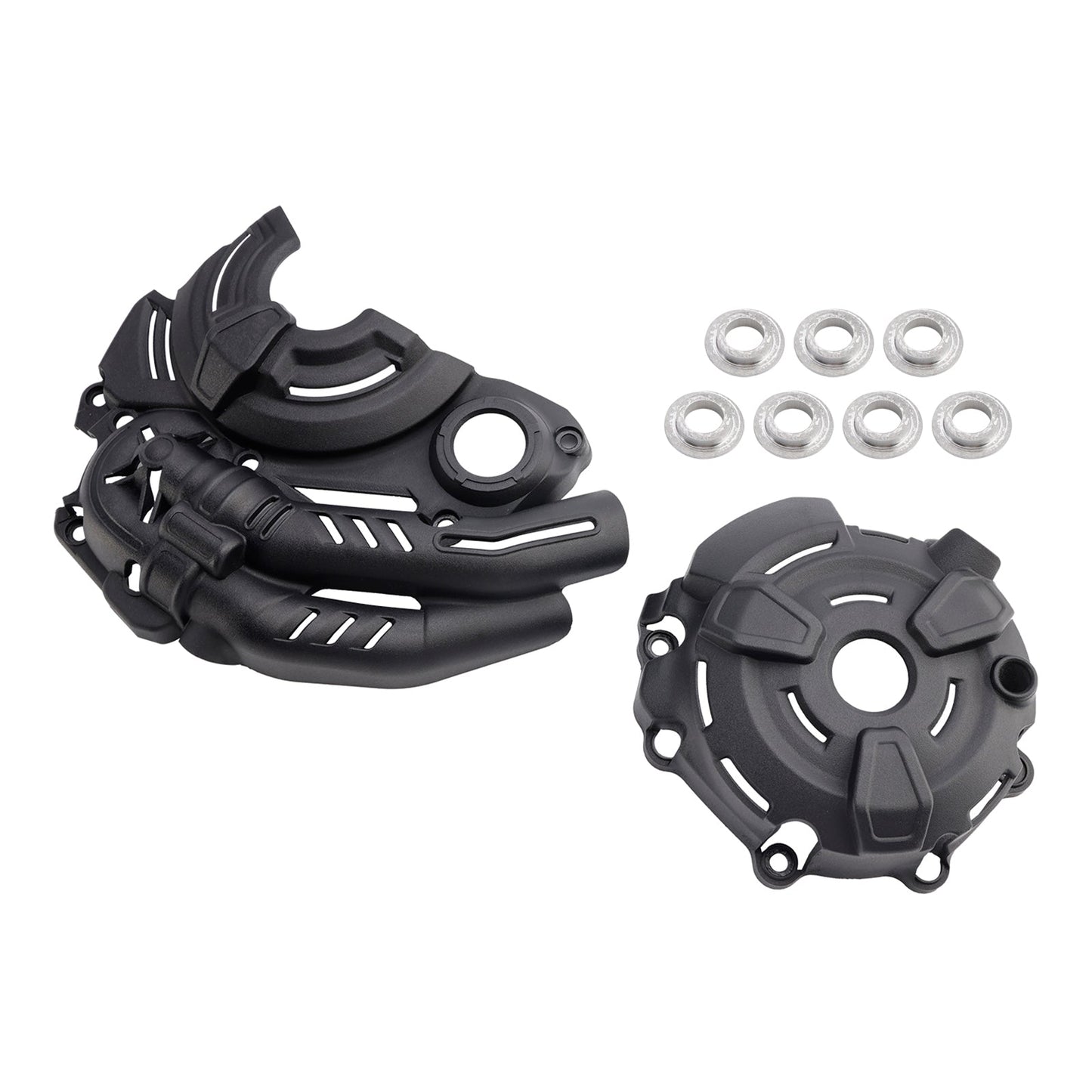 Protezioni motore, carter motore protettivo, nero, per Yamaha Tenere Mt-07 Xsr700