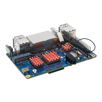 Radiatore Orange Pi RV2 Scheda di sviluppo Dissipatore di calore in rame puro Adesivo Raffreddatore