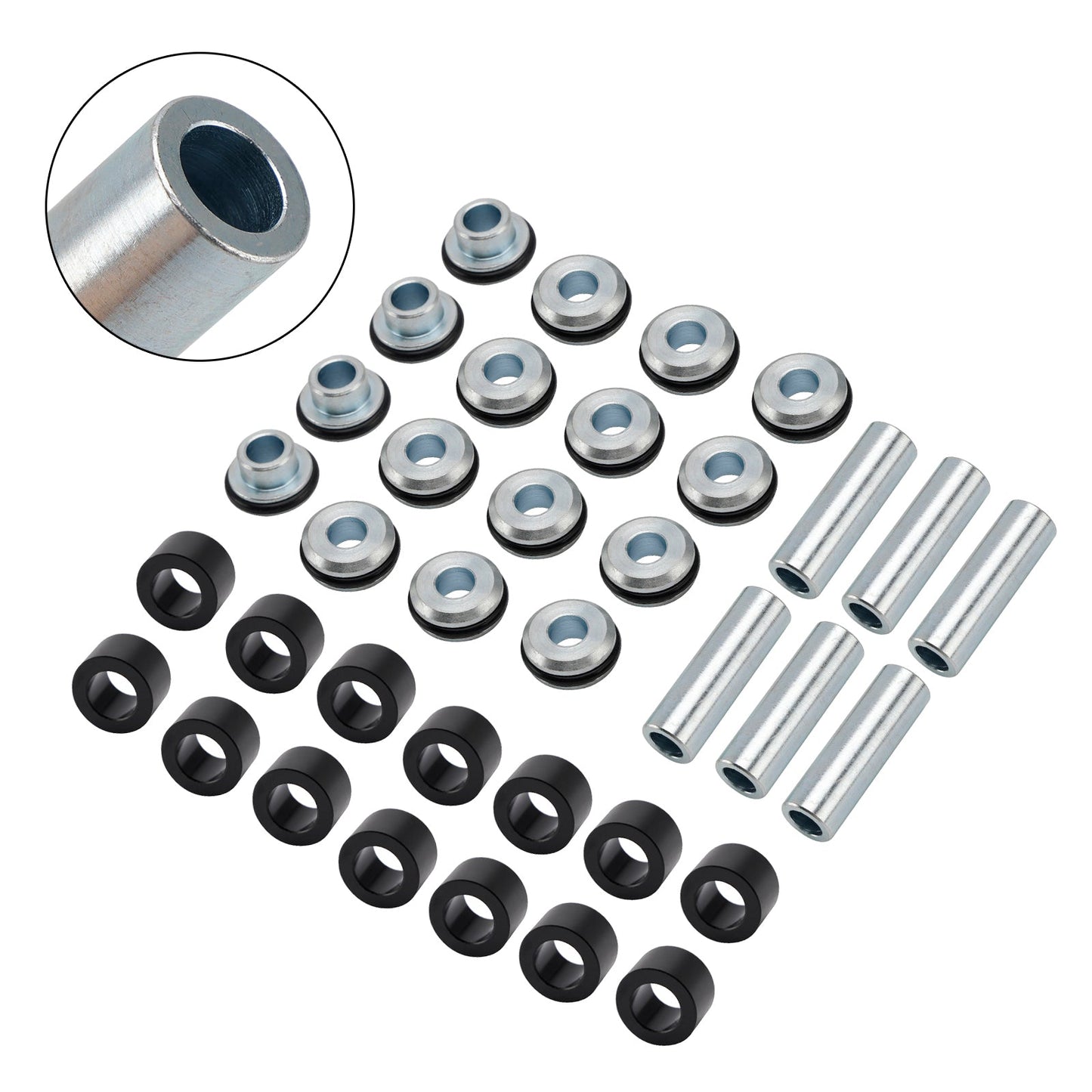 5452233 Set kit boccole braccio oscillante per Polaris Rzr Xp 4 1000 2014-2023 2022 2021