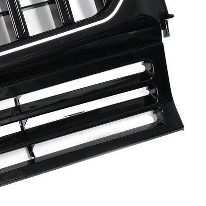 Per Mercedes Benz W463 1990-2018 con griglia per paraurti anteriore nera lucida a LED