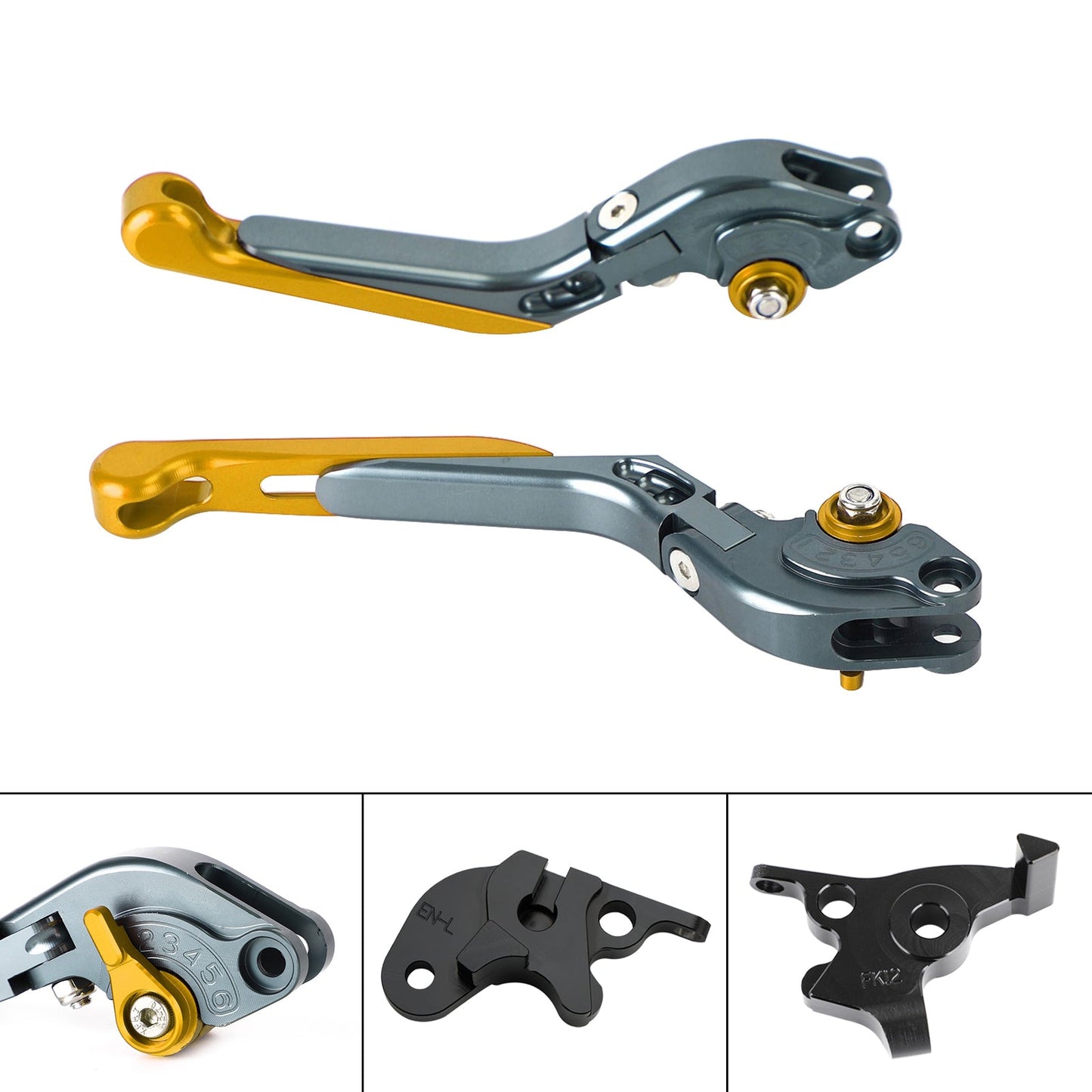 Leva freno frizione regolabile adatta per CFMOTO 250NK ABS 150NK 2019-2021