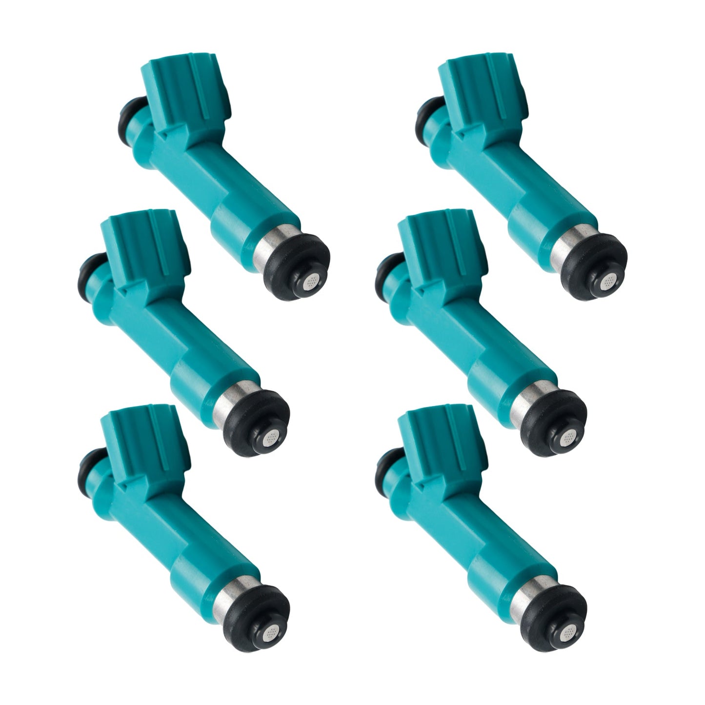 6 pezzi Iniettore carburante 23250-31060 Adatto per Toyota Tacoma 4Runner FJ Cruiser 23250-31010