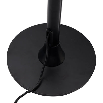 Lampada da terra e da tavolo a LED regolabile in noce, dimmerabile per camera da letto/ufficio, 3 colori