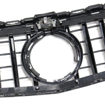 Per Mercedes W205 C250 C300 2015-2021 W/LED Griglia paraurti anteriore nera