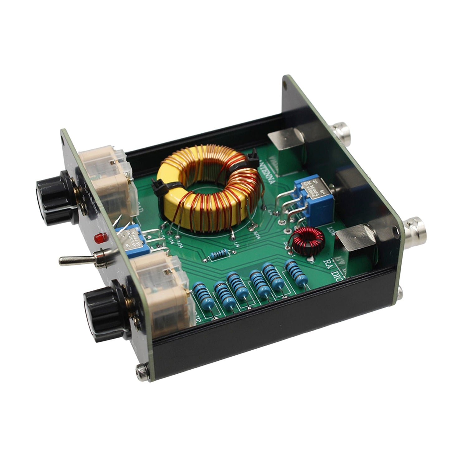 Sintonizzatore manuale per antenna QRP Z-match 5W 3-28 MHz Z-Match Sintonizzatore manuale per antenna QRP Ham