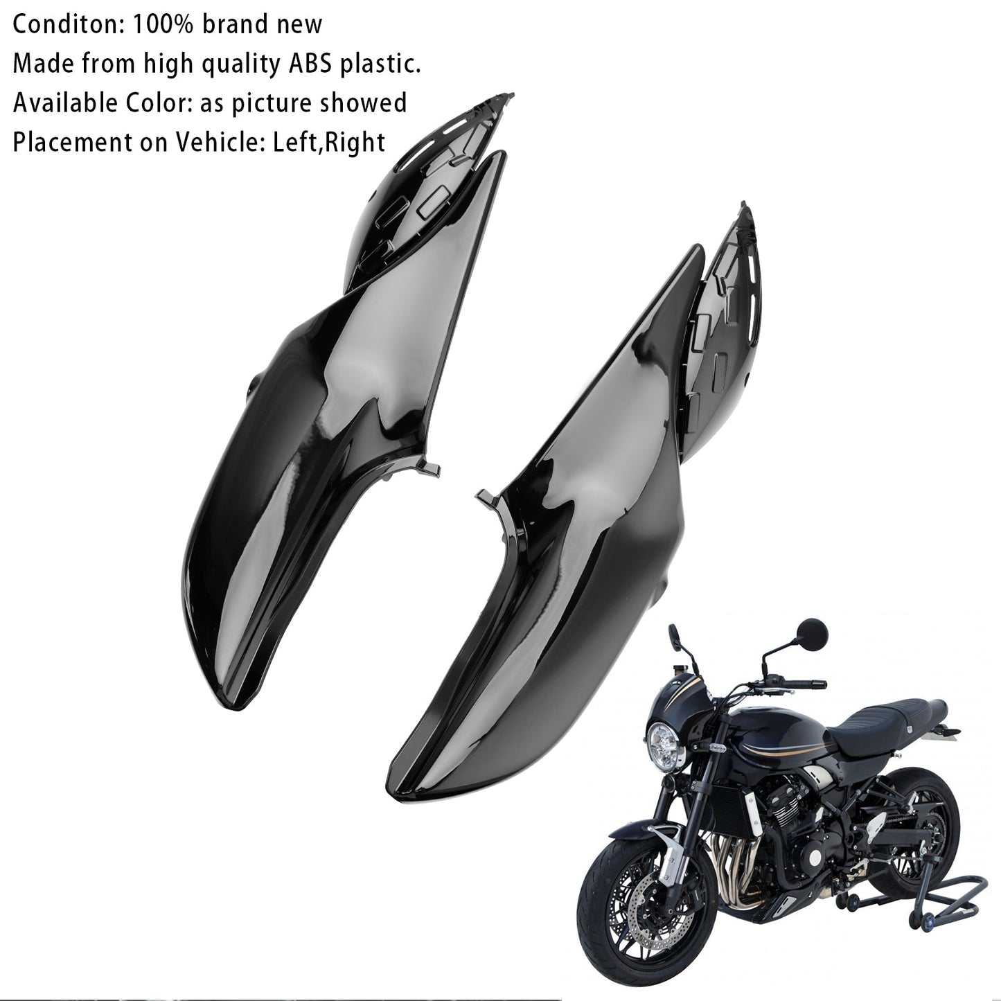 Protezione pannello telaio laterale Kawasaki Z900RS 2018-2024 Carenature Cover