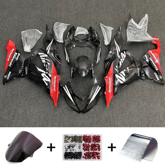 Kit carenatura iniezione in plastica ABS adatto per Kawasaki ZX6R 636 2013-2018
