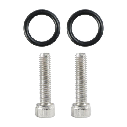 Adattatore per radiatore dell'olio da 2 pezzi - Piastra porta ingresso/uscita ORB 6AN LS1 LSX LS3 LS LS2