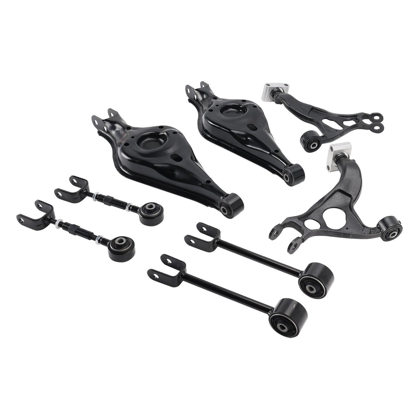 2011-2019 Per Ford Explorer FWD e 4WD Tutti i motori 8 pezzi Bracci di controllo superiori e inferiori della sospensione posteriore 8A8Z5A649C