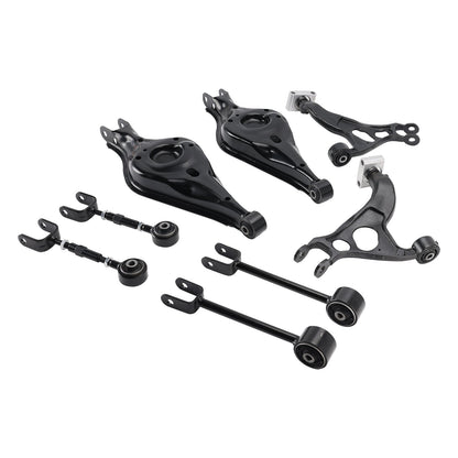 2011-2019 Per Ford Explorer FWD e 4WD Tutti i motori 8 pezzi Bracci di controllo superiori e inferiori della sospensione posteriore 8A8Z5A649C