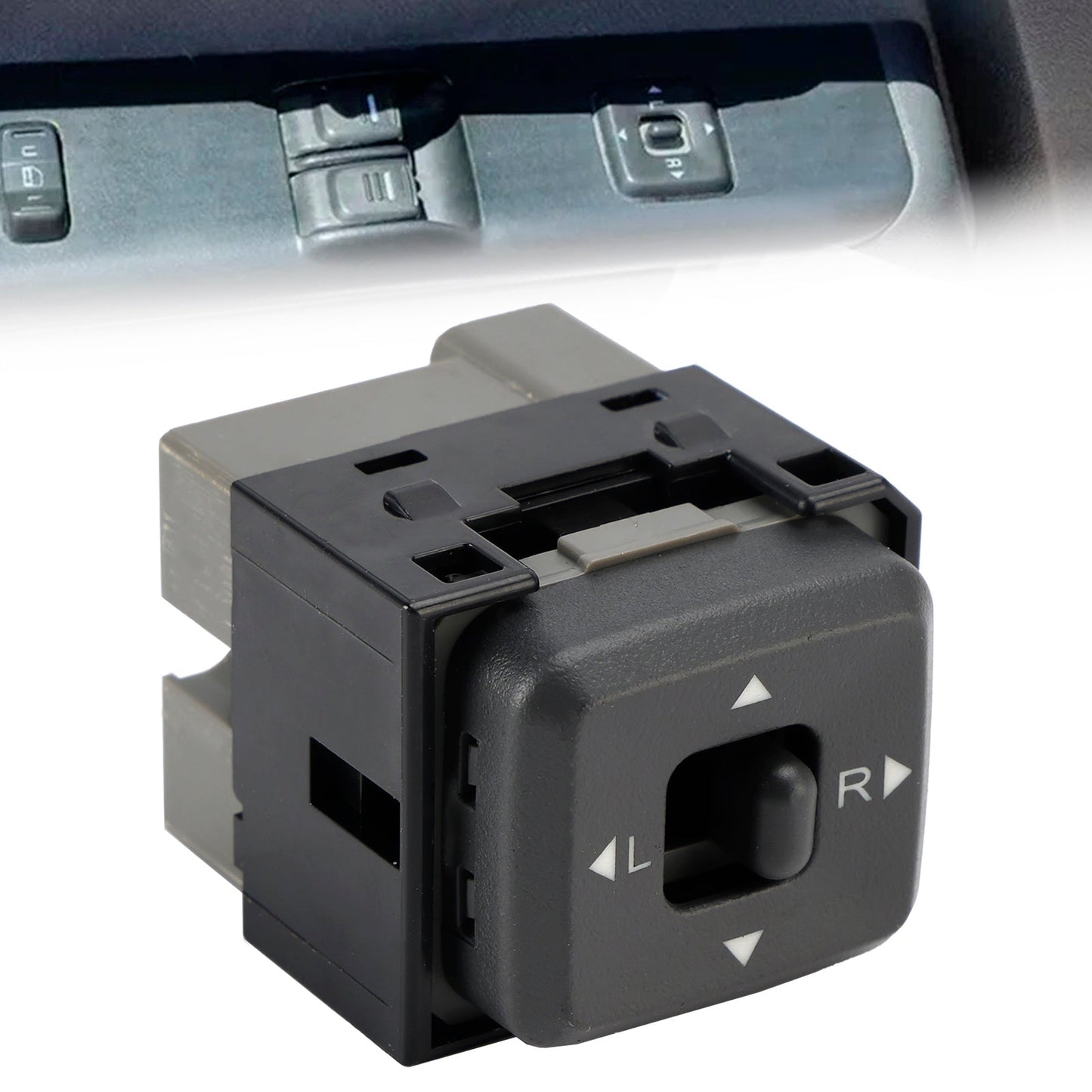 183515 Manopola di regolazione dell'interruttore dello specchietto retrovisore posteriore per Isuzu D-Max Dmax 2007 2008