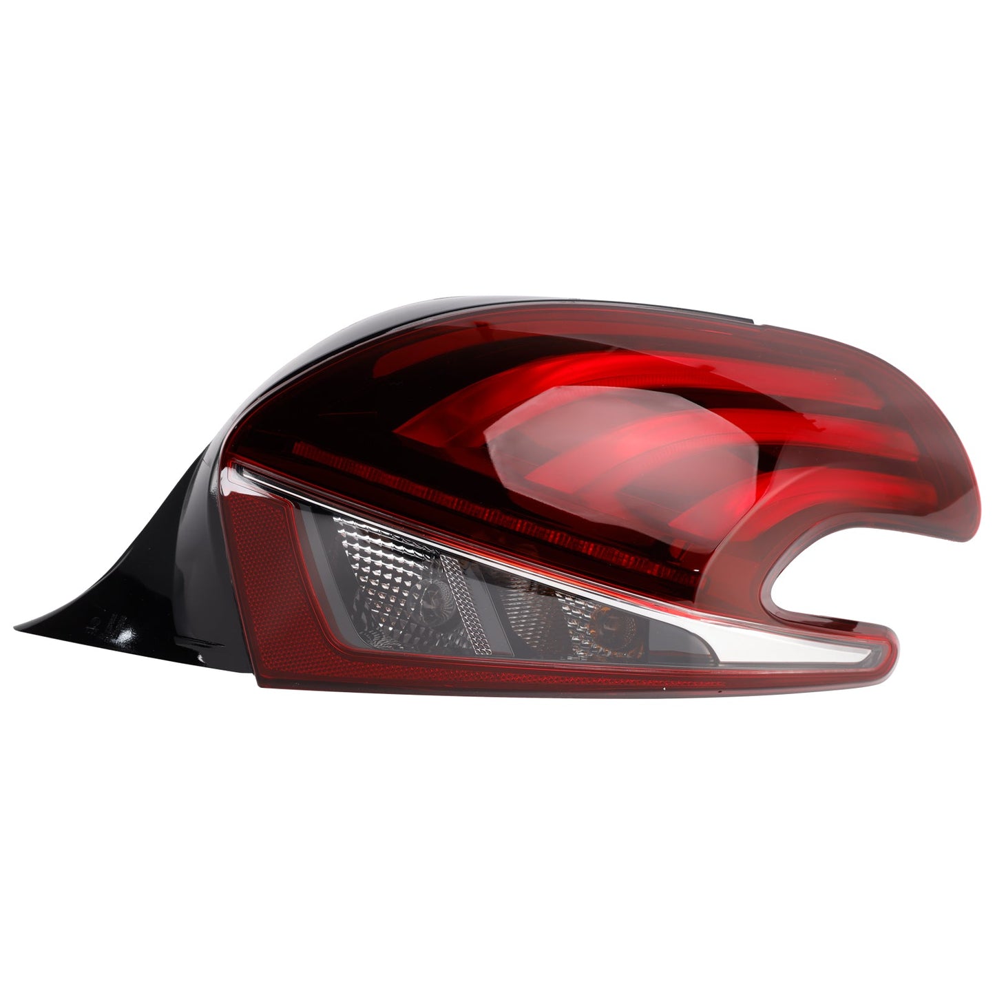 Fanale posteriore destro a LED per Peugeot 208 (modelli restyling, 2015-2019).
