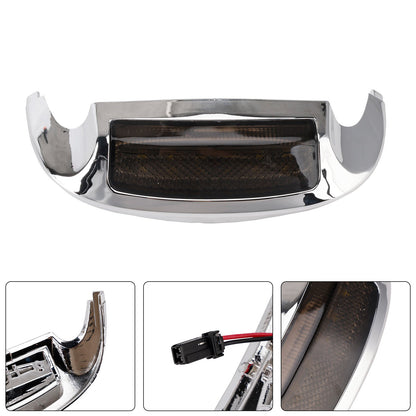 Puntale parafango anteriore con lente LED compatibile con Electra Glide Ultra Limited Low 2014-2023