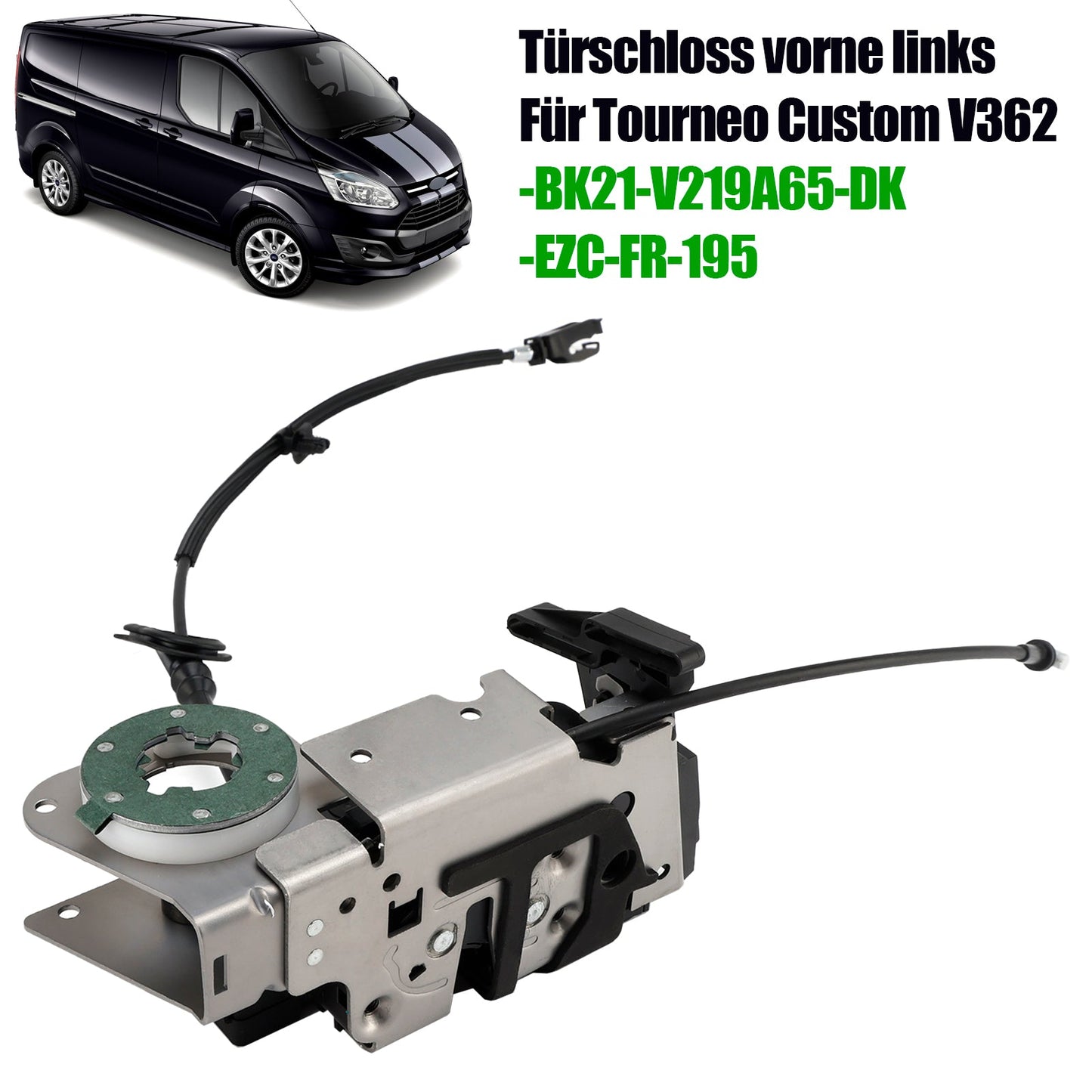 Serratura porta anteriore sinistra Ford Transit Tourneo Custom V362 2012-2015 BK21-V219A65-DK