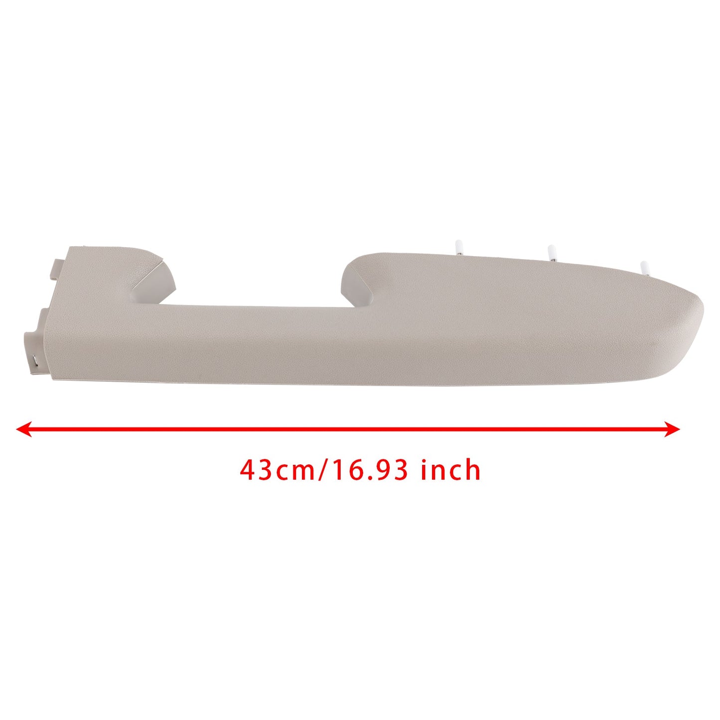 Kit di riparazione per bracciolo anteriore destro per Chevy Silverado 1500 2500HD 2010-2014, colore grigio.