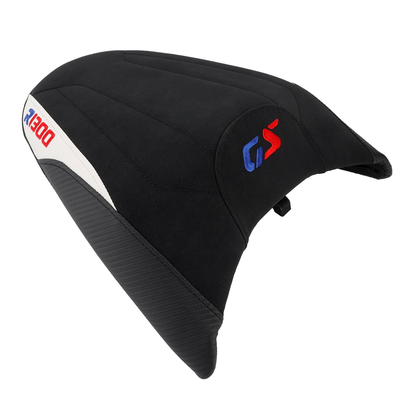 Cuscino passeggero posteriore per BMW R1300GS 2024-2025, in poliuretano piatto, blu e bianco