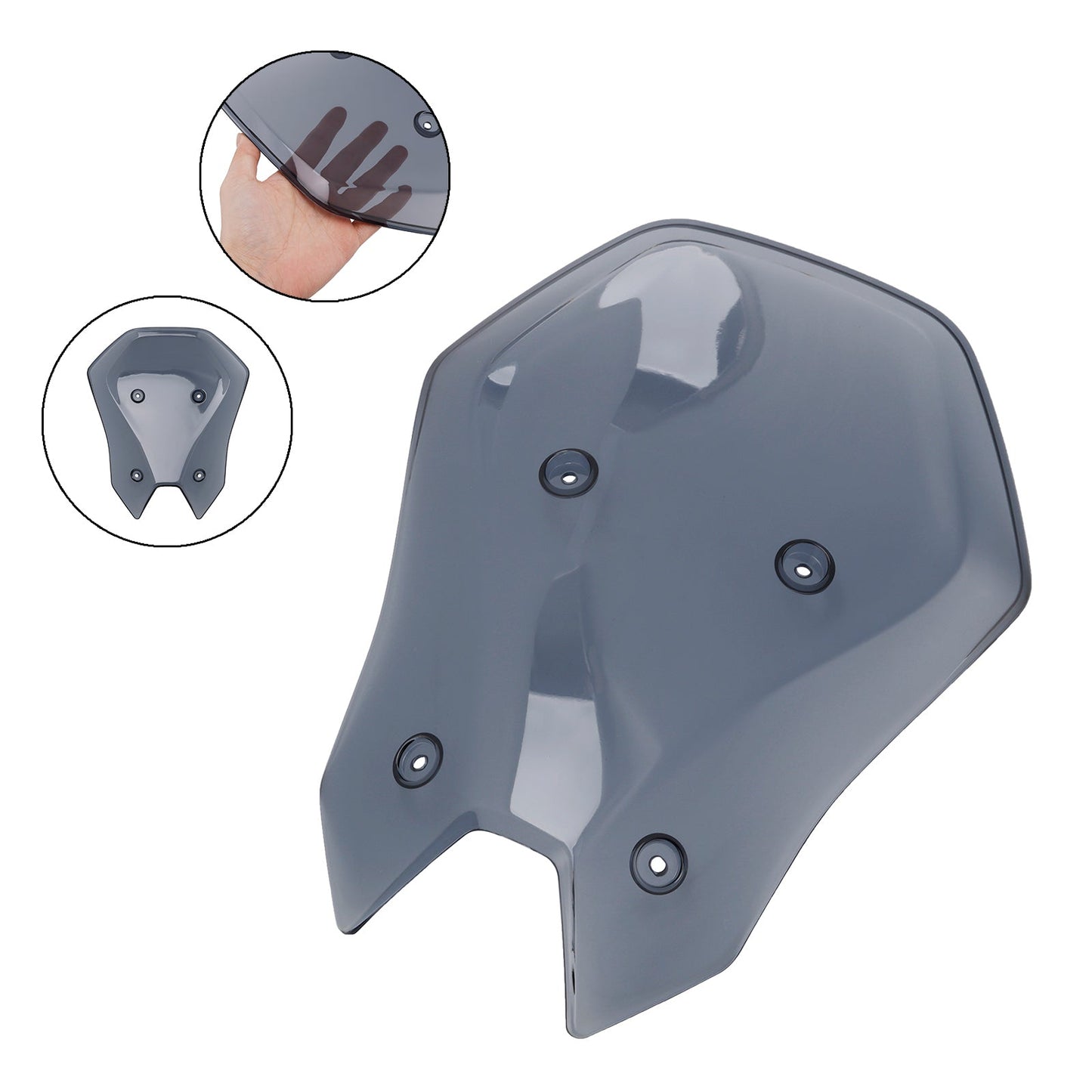 Parabrezza in plastica ABS per KAWASAKI Z900 2025